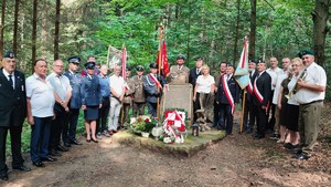 uroczystości obchodów Święta Policji w Komendzie Powiatowej Policji w Lesku 25 lipca 2024 roku