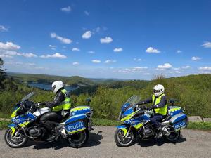 policyjni motocykliści gotowi do sezonu turystycznego