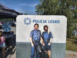policjanci na &quot;Dniach Leska 2025&quot;