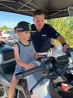 policjanci na &quot;Dniach Leska 2025&quot;
