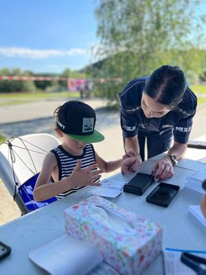policjanci na &quot;Dniach Leska 2025&quot;