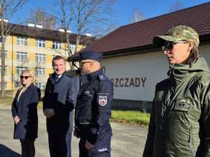 Lekcja historii dla młodzieży z oddziału o profilu mundurowym