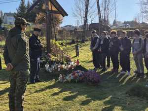 Lekcja historii dla młodzieży z oddziału o profilu mundurowym