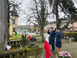 policjanci podczas obchodów Dnia Niepodległości