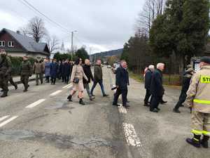 policjanci podczas obchodów Dnia Niepodległości