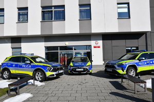 odprawa roczna w Komendzie Powiatowej Policji w Lesku