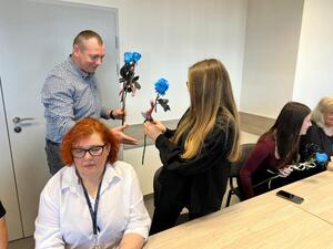 Dzień Kobiet w leskiej komendzie Policji