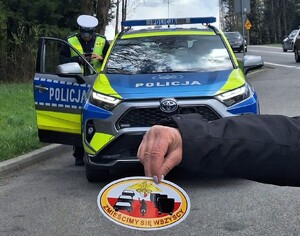 Policjanci wspólnie z motocyklistami promowali bezpieczną jazdę