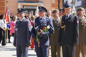 uroczystości 3 maja w Lesku