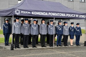 Święto Policji w Komendzie Powiatowej Policji w Lesku