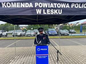 Święto Policji w Komendzie Powiatowej Policji w Lesku
