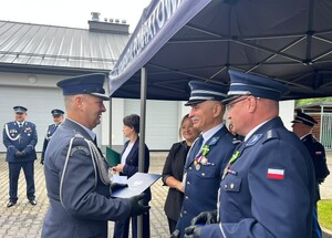 Święto Policji w Komendzie Powiatowej Policji w Lesku